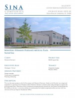 Memorial Hermann Pearland Plaza infographic with image.